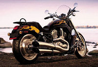 Harley-Davidson 1131 V-ROD Black VRSCB 2004 - Fiche moto - 