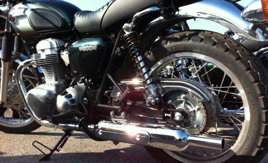 Essai de la Kawasaki W 800 2011