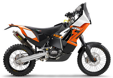 KTM 450 RALLY 2011 - Fiche moto - 