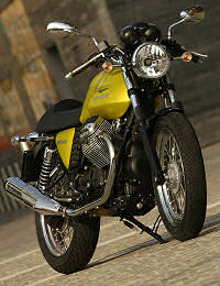 Essai de la Moto-Guzzi V7 750 Cafe Classic 2009