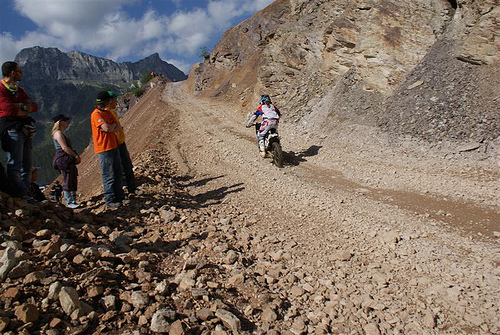 La Zero MX termine l'Erzberg Rodeo. 