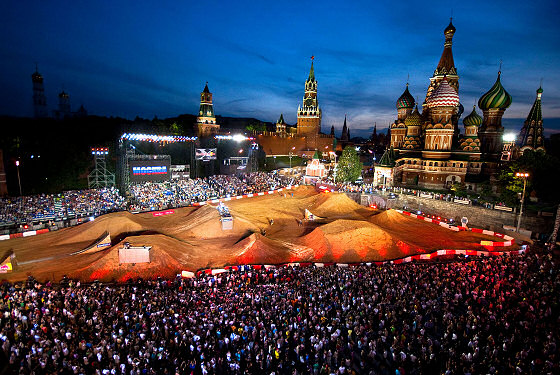 Levi Sherwood victorieux aux Red Bull X-Fighters � Moscou. - Actualit� moto
