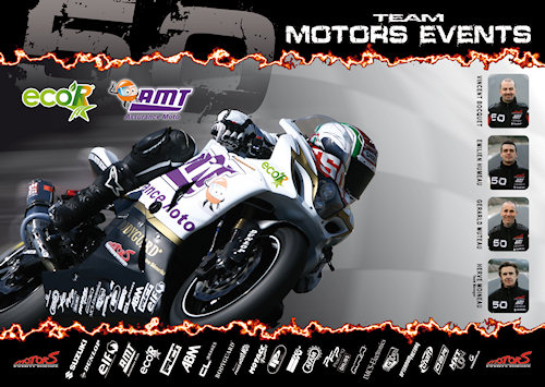 La 50 et la 211 Motors-Events en t�te du combat au Bol d'or. - Actualit� moto