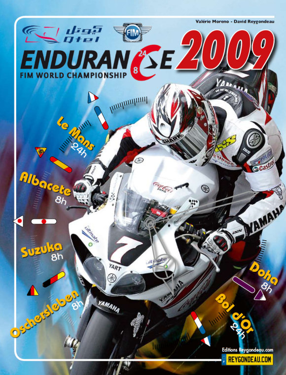 Endurance 2009. Le bouquin qui retrace toute la saison.