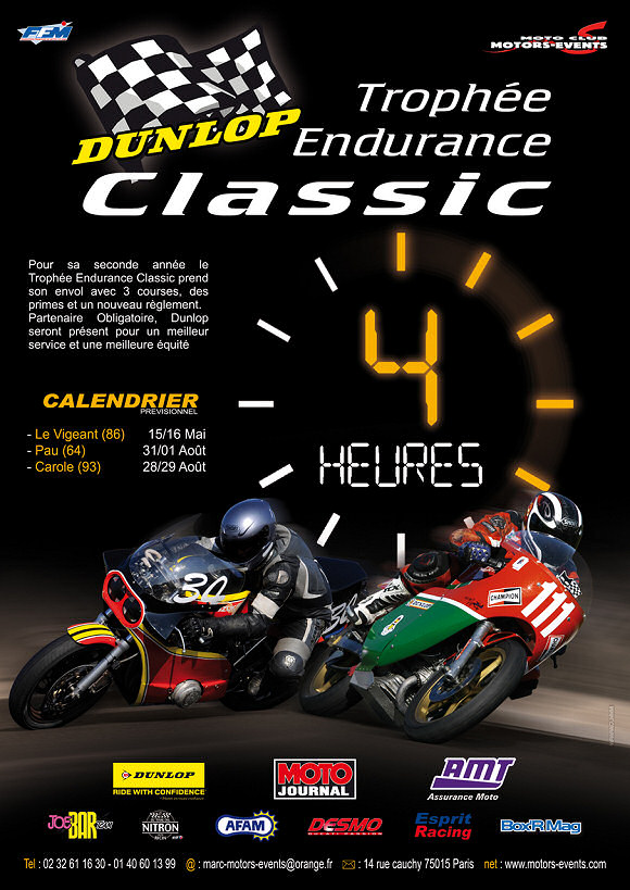 Une nouvelle dimension pour l'Endurance Classic en 2010.