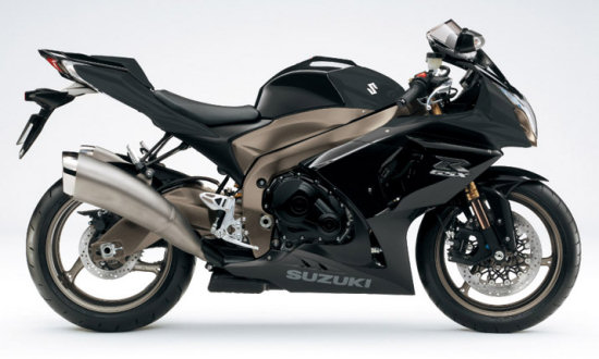 Les nouveaux coloris des GSX-R 2010.