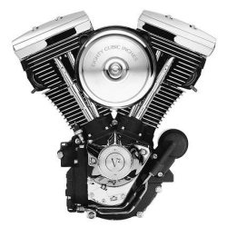 L\'historique des moteurs Harley-Davidson.