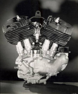 L\'historique des moteurs Harley-Davidson.