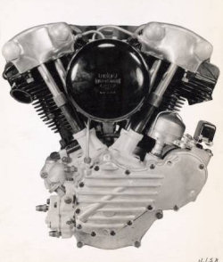 L\'historique des moteurs Harley-Davidson.