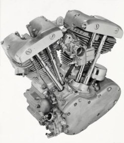 L\'historique des moteurs Harley-Davidson.