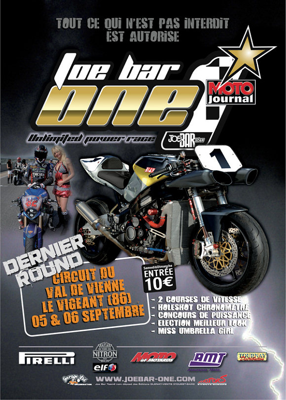 Dernier round de la JOE BAR ONE au Vigeant.