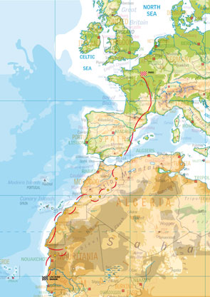 La légende des Héros 2010 : le rallye pour tous de Paris à Dakar.