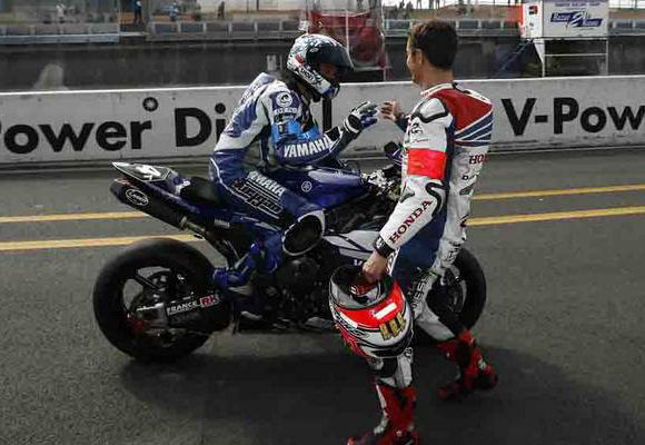 Superpôle aux 24 heures du Mans - Lagrive replace la Honda 111 en tête.