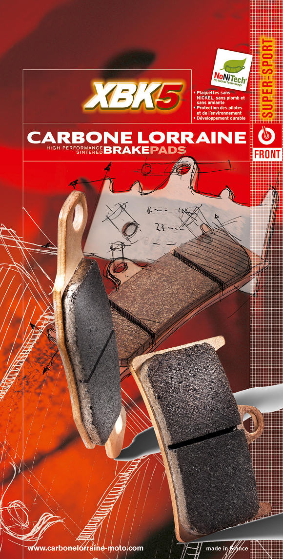 Carbone Lorraine présente ses nouvelles plaquettes de freins XBK5.