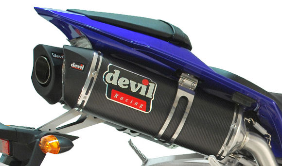 Nouveaux pots Devil pour la R1 2009 pour encore plus de power.