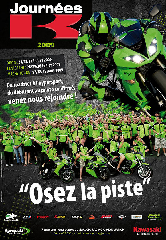 Journées K 2009 : une dose de potion magique pour les Kawasakistes.