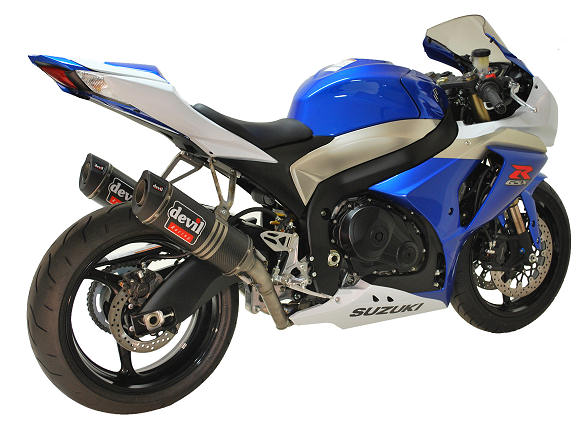 Nouvel échappement Devil pour la Suzuki GSX-R 1000 2009.
