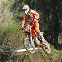 Ouverture du championnat de France d'enduro à Brignolles.