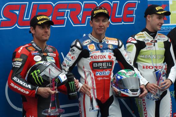 26eme Superpole pour Troy Bayliss - Grosses bagarres en vue au Portugal en SBK.