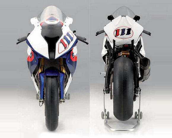 2009 BMW-SBK : Beheme présente sa S 1000 RR avec ses peintures de guerre.