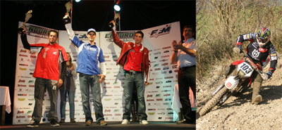 Finale du championnat de France d'Enduro - Nambotin, Germain et Pichon en leaders.