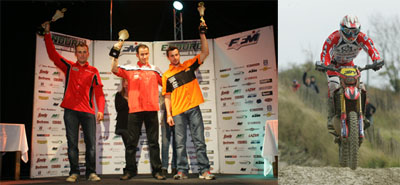 Finale du championnat de France d'Enduro - Nambotin, Germain et Pichon en leaders.