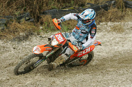 Finale du championnat de France d'Enduro - Nambotin, Germain et Pichon en leaders.