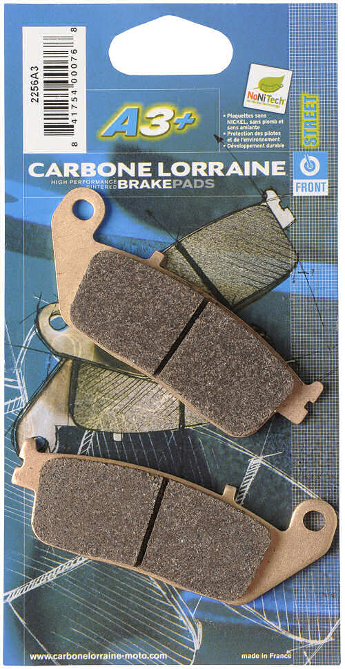 Zoom sur les plaquettes Carbone Lorraine A3+ et RX3.