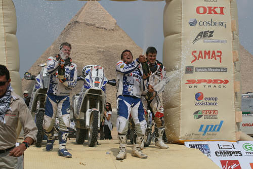 David Casteu remporte le rallye des pharaons.