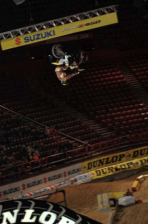 26eme Supercross de Bercy du 7 au 9 novembre avec James Stewart.