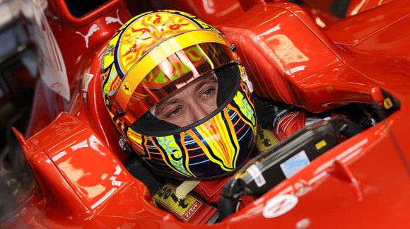 Valentino Rossi récidive en Ferrari.