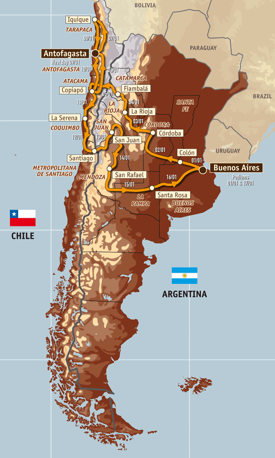 Dakar 2010 - Bilan de la première journée de vérifications.