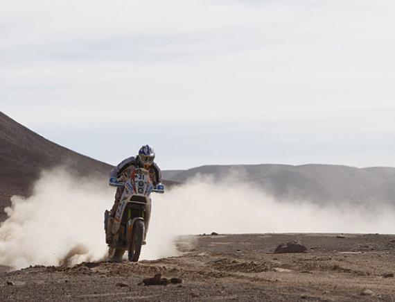 Dakar 2010 - Pronostic vital engagé pour Luca Manca.