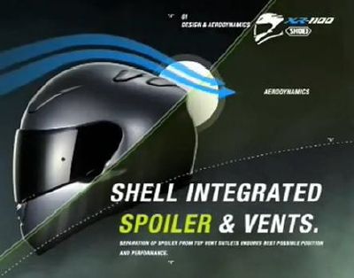 Shoei lève le voile sur l'XR 1100.
