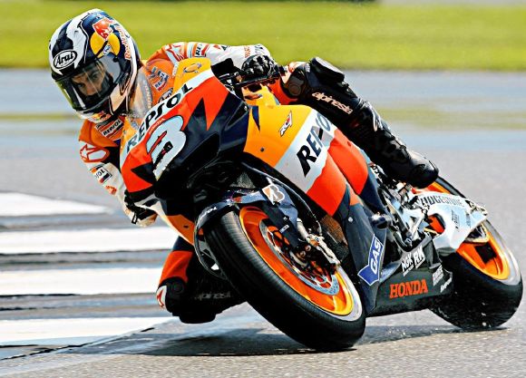 MotoGP/Grand Bretagne - Pedrosa en tête des premiers essais.