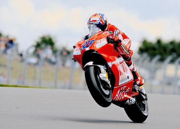 MotoGP/Grande Bretagne - Rossi partira en pole.
