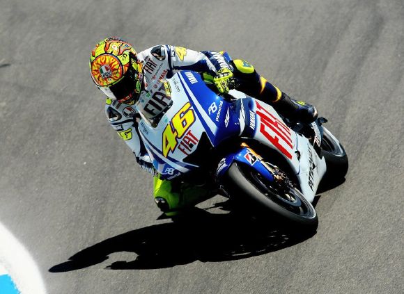 MotoGP/USA - Rossi en tête des premiers essais.