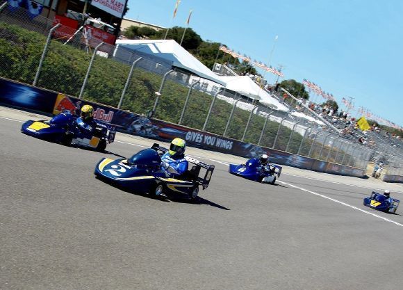 Valentino Rossi s'impose déjà à Laguna Seca...