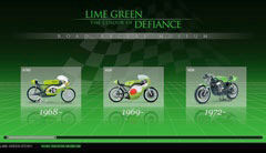 Refonte du site d'informations sportives de l'usine Kawasaki.