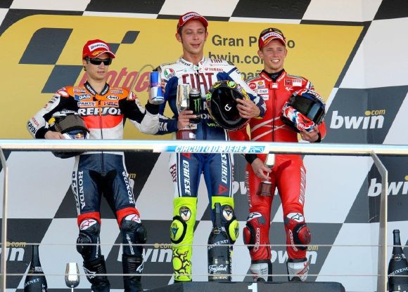 MotoGP - Rossi roi d'Espagne !