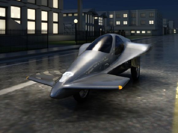 Une moto volante en 2010 ?