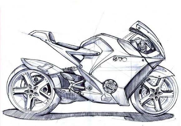 L'EV-0RR, superbike électrique.