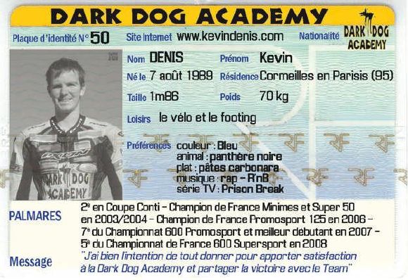 La Dark Dog Academy prête pour le Championnat de France Superbike.