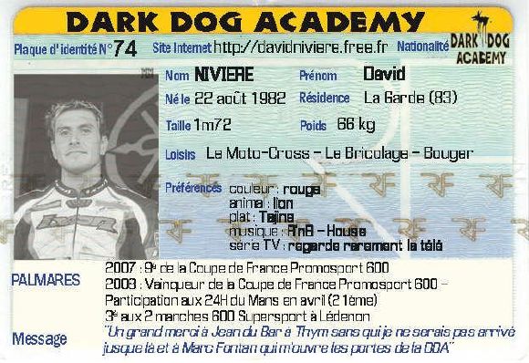 La Dark Dog Academy prête pour le Championnat de France Superbike.