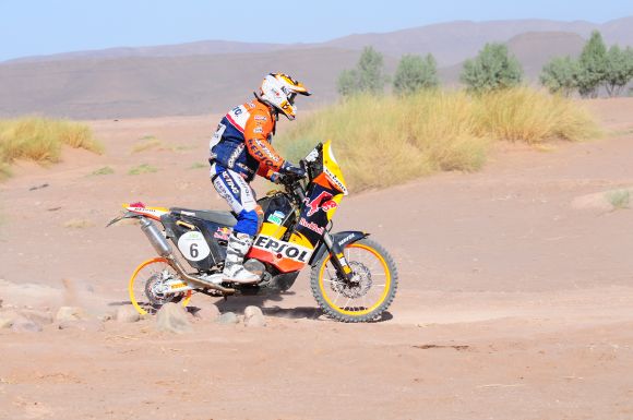 Rallye du Maroc / Etape 4 - Despres et Pain performants.