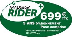Honda propose le Traqueur Rider.