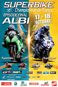 FSBK - Sébastien Gimbert et Mathieu Gines sacrés champions de France.
