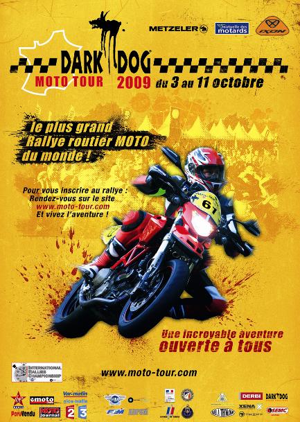 Dark Dog Moto Tour - 2010 en ligne de mire.
