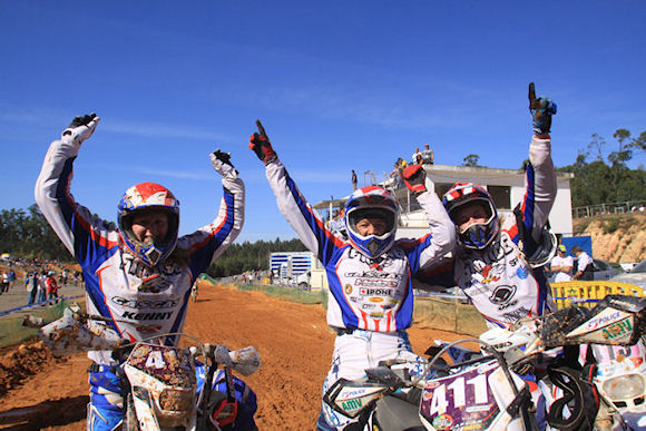 ISDE - Les Français Champions du Monde Trophée et Féminine !