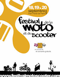 Ce week-end, Festival de la Moto et du Scooter à Paris.